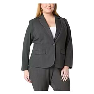 Liz Claiborne Charcoal Gray Blazer size 18W NWOT